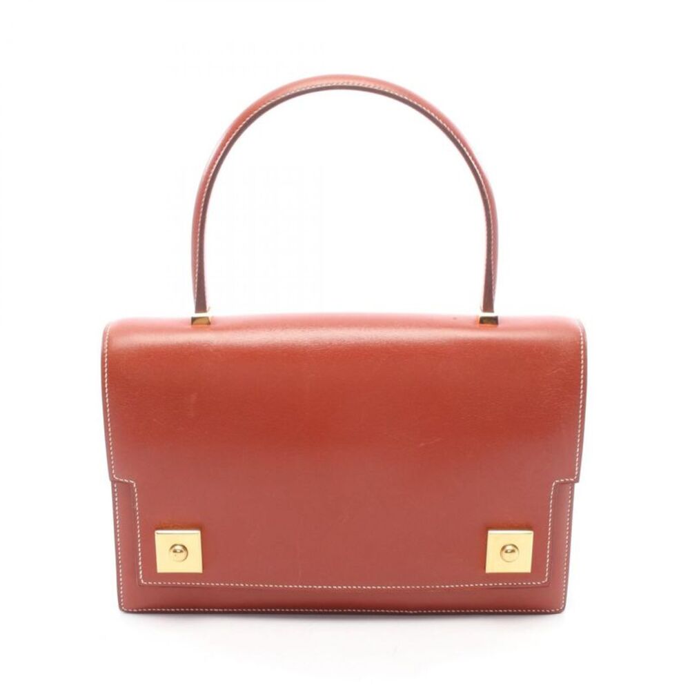 Hermes Piano Brick Box Calf Handbag
